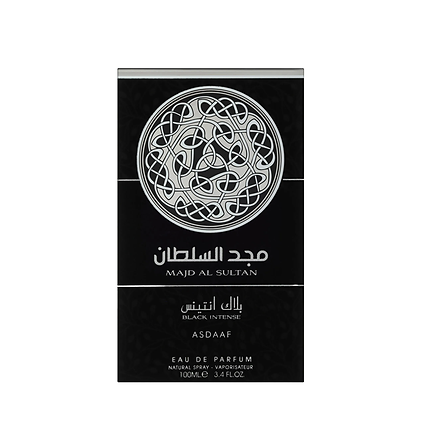 Majd Al Sultan Black Intense EDP 100ml – LATTAFA