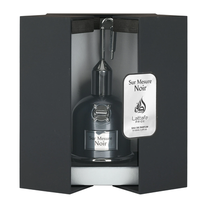 Sur Mesure Noir EDP 100ml – Spicy Woody Fragrance for Men-LATTAFA