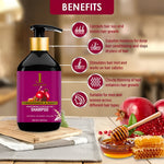 Jan London Pomegranate and Honey Hydrating Shampoo 500ml Sulfate Free