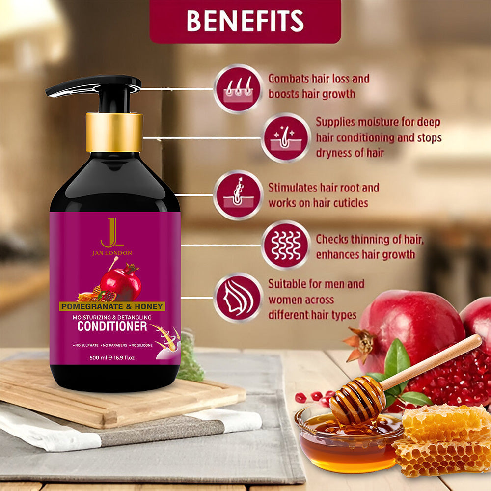 Jan London Pomegranate Honey Deep Conditioning Strengthening Hair Conditioner