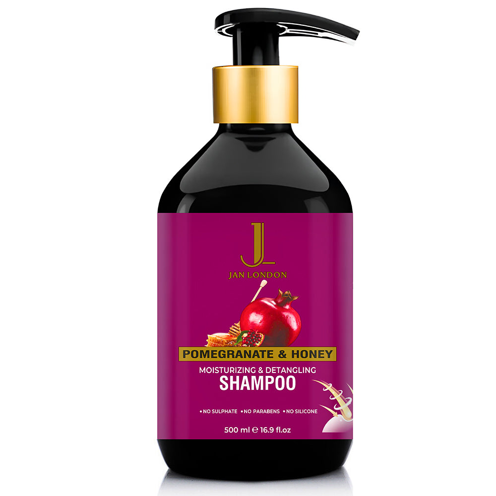 Jan London Pomegranate and Honey Hydrating Shampoo 500ml Sulfate Free