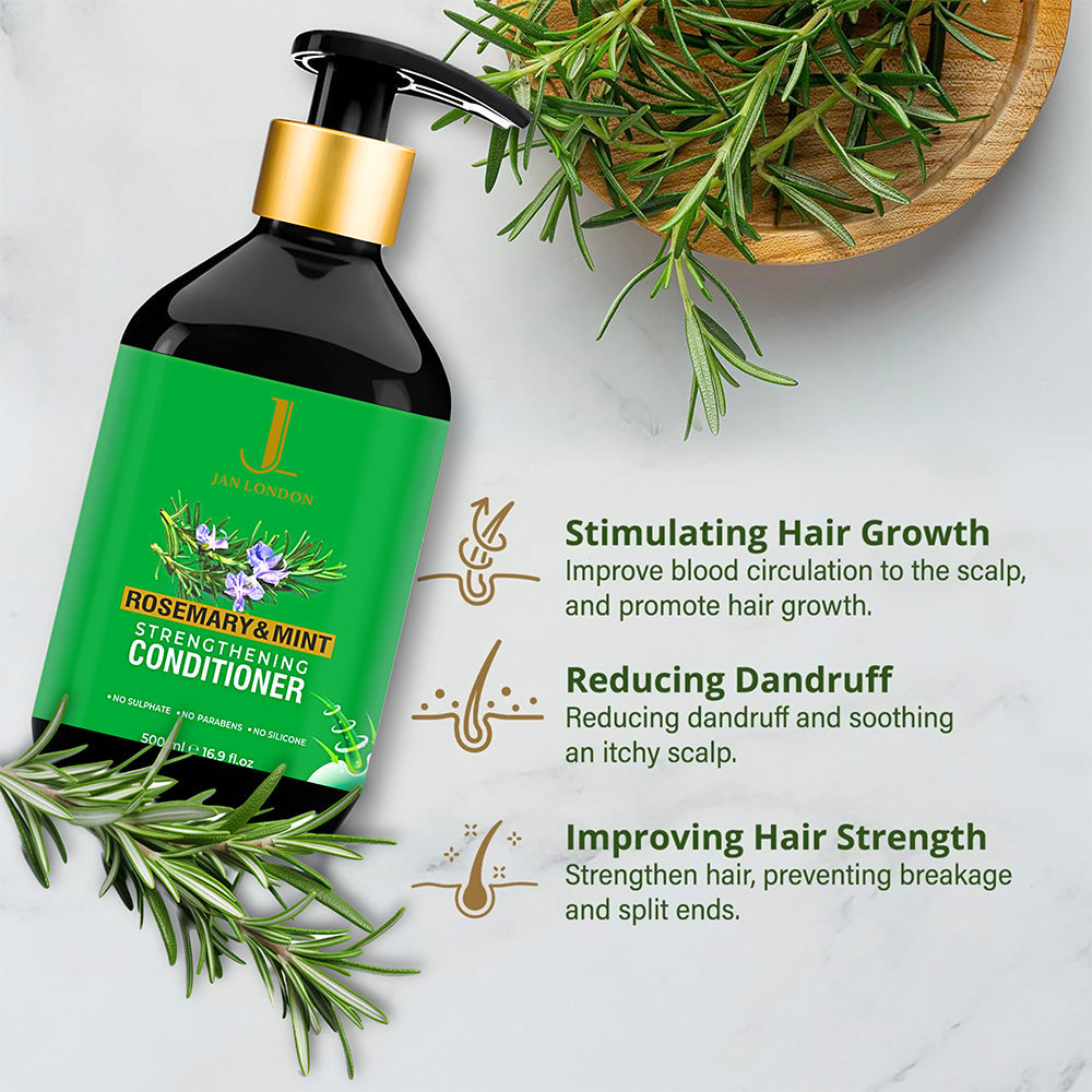 Jan London Rosemary and Mint Strengthening Hair Conditioner 500ml